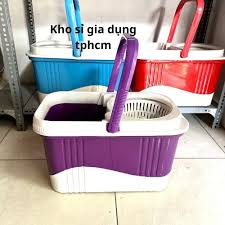 1 Bộ lau nhà 360 độ thùng vuông